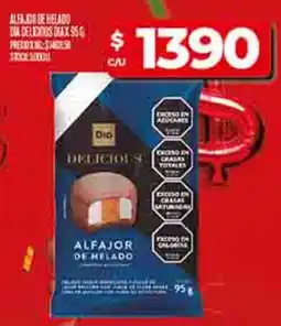 Supermercados DIA Dia alfajor de helado oferta