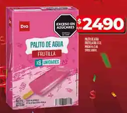 Supermercados DIA Dia palito de agua frutilla oferta