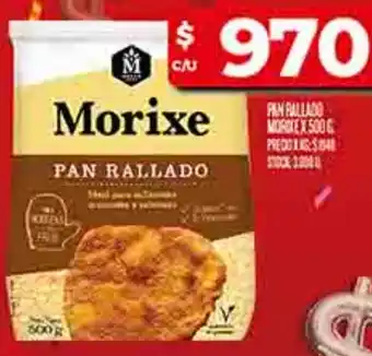 Supermercados DIA Morixe pan rallado oferta