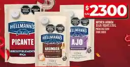 Supermercados DIA Hellmann's picante, ahumada, ajo oferta