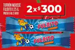 Supermercados DIA Turrón mousse fulbito oferta