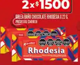 Supermercados DIA Rhodesia oblea baño chocolate oferta