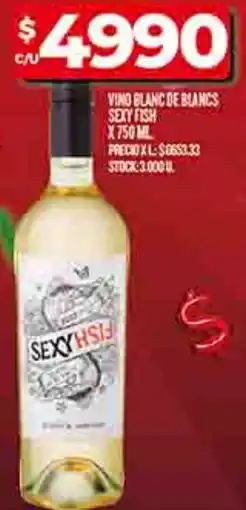 Supermercados DIA Sexy fish vino blanc de blancs oferta