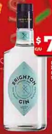Supermercados DIA Brighton gin oferta