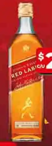 Supermercados DIA Red label whisky johnnie walker oferta