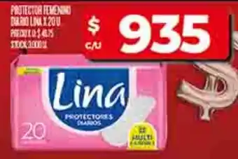 Supermercados DIA Lina protectores oferta