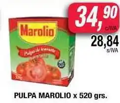 Maxiconsumo Marolio Pulpa x 520grs oferta