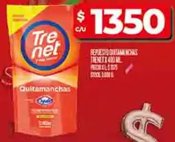 Supermercados DIA Tre net quitamanchas oferta