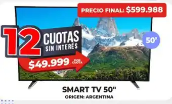 Supermayorista Vital Smart tv 50" oferta