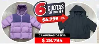 Supermayorista Vital Camperas y acolchados oferta