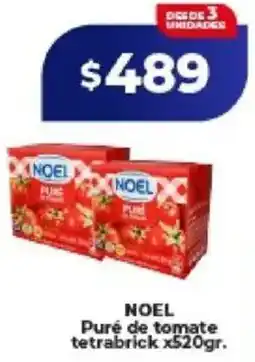 Supermayorista Vital Noel puré de tomate tetrabrick oferta