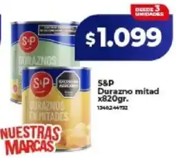Supermayorista Vital S&P durazno mitad oferta
