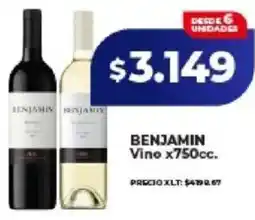 Supermayorista Vital Benjamin vino oferta