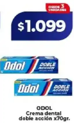 Supermayorista Vital Odol crema dental doble acción oferta
