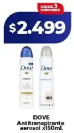 Supermayorista Vital Dove antitranspirante aerosol oferta