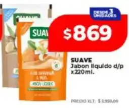 Supermayorista Vital Suave jabon liquido oferta