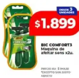 Supermayorista Vital Bic comfort3 maquina de afeltar sens oferta