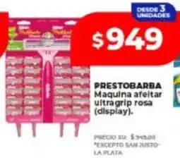 Supermayorista Vital Prestobarba maquina afeitar ultragrip rosa oferta