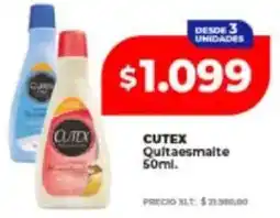 Supermayorista Vital Cutex quitaesmalte oferta