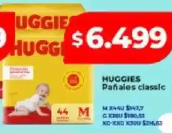 Supermayorista Vital Huggies pañales classic oferta