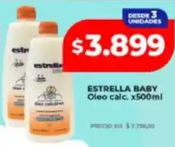 Supermayorista Vital Estrella baby oleo calc. oferta
