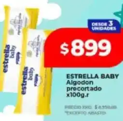 Supermayorista Vital Estrella baby algodon precortado oferta