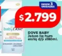 Supermayorista Vital Dove baby jabon liq hum enriq oferta