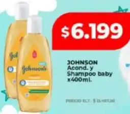 Supermayorista Vital Johnson acond. y shampoo baby oferta