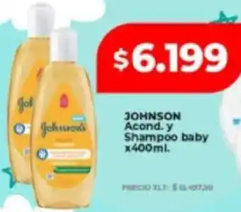 Supermayorista Vital Johnson acond. y shampoo baby oferta