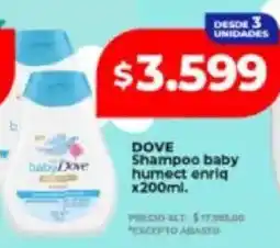Supermayorista Vital Dove shampoo baby humect enriq oferta