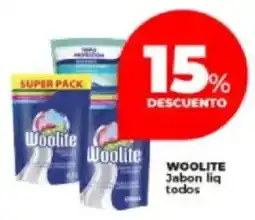 Supermayorista Vital Woolite jabon liq todos oferta