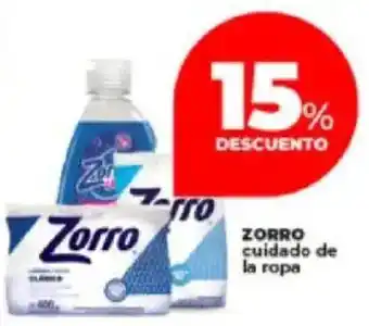Supermayorista Vital Zorro cuidado de la ropa oferta