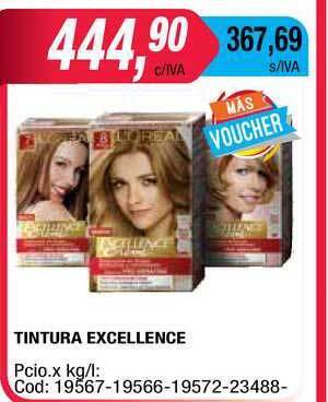 Maxiconsumo Tintura Excellence oferta