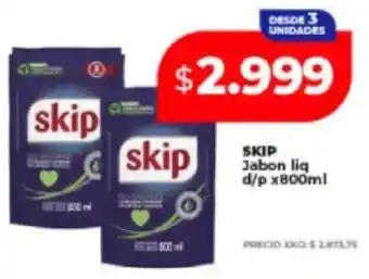 Supermayorista Vital Skip jabon liq d/p oferta