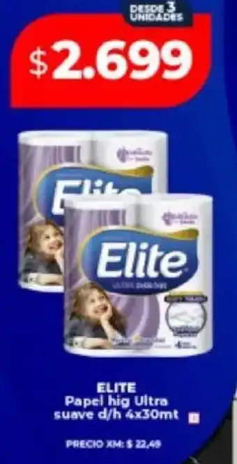Supermayorista Vital Elite papel hig ultra suave d/h oferta