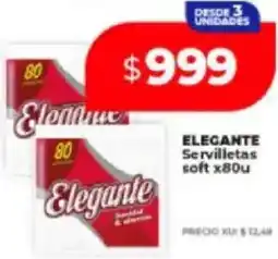 Supermayorista Vital Elegante servilletas soft oferta
