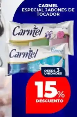 Supermayorista Vital Carmel especial jabones de tocador oferta