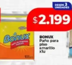 Supermayorista Vital Bonux paño para plso amarillo oferta