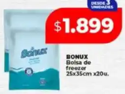 Supermayorista Vital Bonux bolsa de freezer oferta