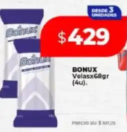 Supermayorista Vital Bonux velas oferta