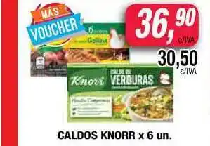 Maxiconsumo Knorr Caldos x 6un. oferta