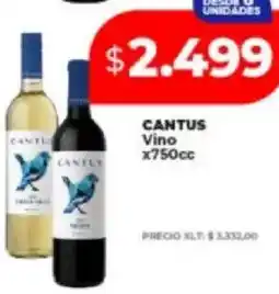 Supermayorista Vital Cantus vino oferta