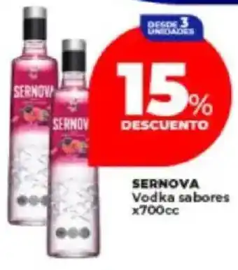 Supermayorista Vital Sernova vodka sabores oferta