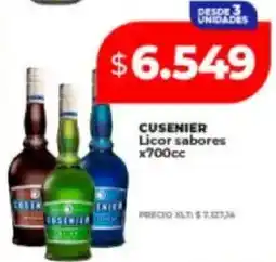 Supermayorista Vital Cusenier licor sabores oferta