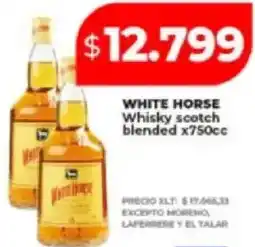 Supermayorista Vital White horse whisky scotch blended oferta