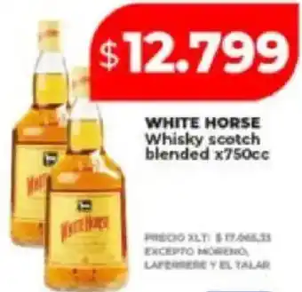 Supermayorista Vital White horse whisky scotch blended oferta