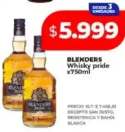 Supermayorista Vital Blenders whisky pride oferta