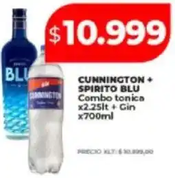 Supermayorista Vital Cunnington + spirito blu combo tonica oferta