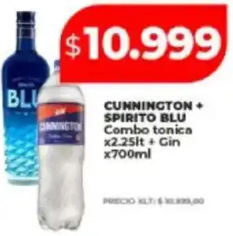Supermayorista Vital Cunnington + spirito blu combo tonica oferta