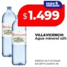 Supermayorista Vital Villavicencio agua mineral oferta